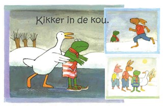 Kikker in de kou.